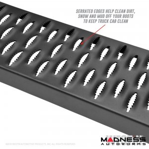 Ford Bronco Running Boards - Grate Step - Textured Black - 54" - Westin Ford Bronco Running Boards - Grate Step - Textured Black - 54" - Westin